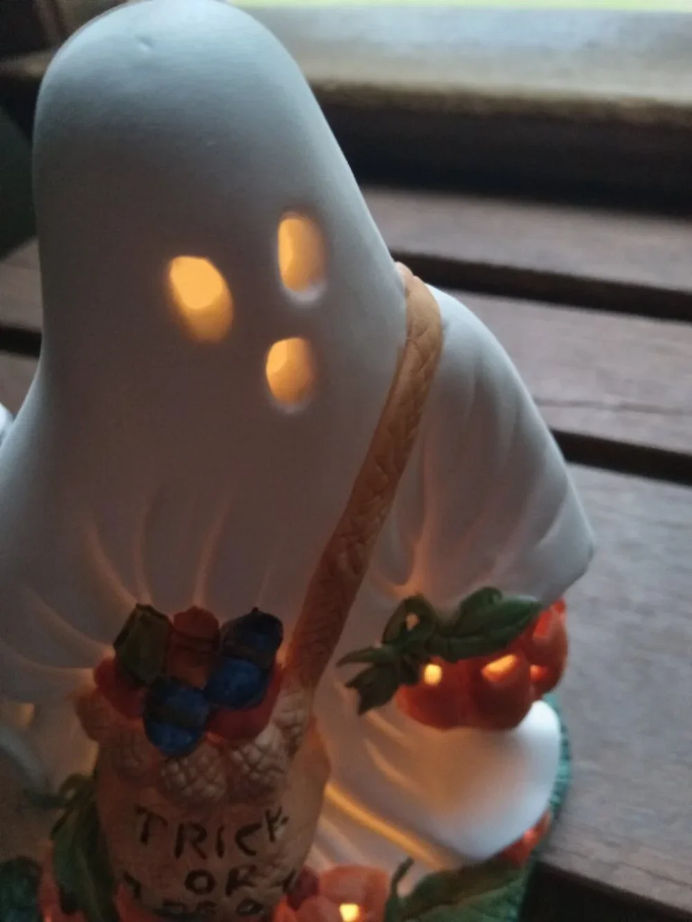 Vintage Lighted Halloween Lamp by Studio 33 - NIB